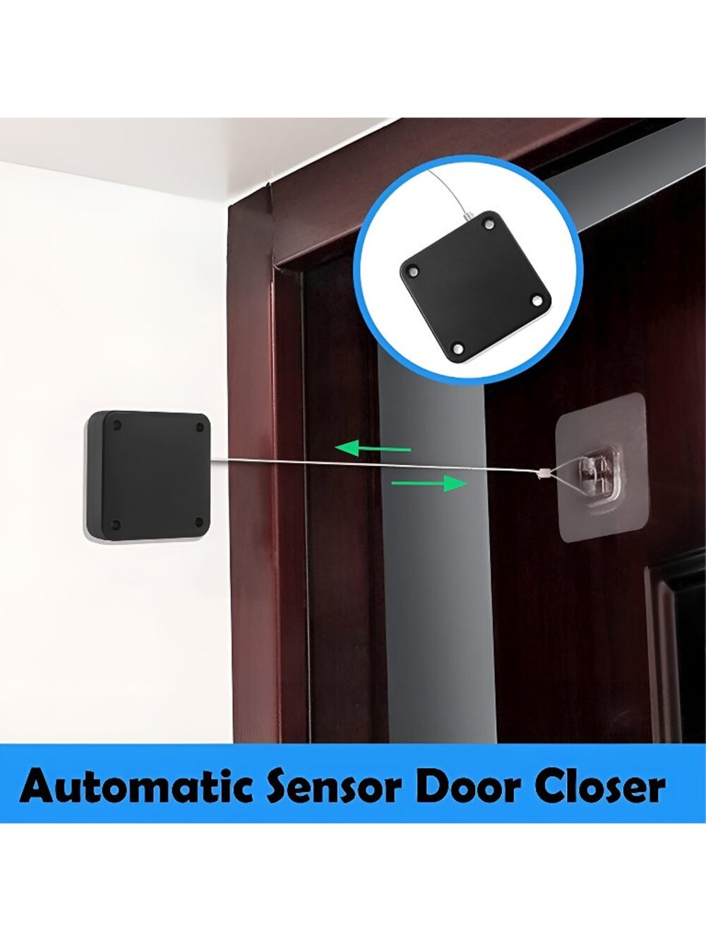 Automatic Sensor Door Closer, Multifunctional Automatic Door Auto Door Closer